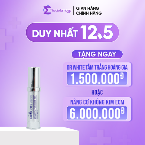 Gel chấm mụn The Gentinol 0221  hỗ trợ ngăn mụn, làm chậm tiến độ phát triễn của mụn và vi khuẩn Benzoyl Peroxide Gel 10g