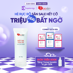 Mặt nạ tràm trà Laaskin hỗ trợ làn da trở nên trắng hồng và dưỡng ẩm da mịn màng 50g