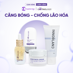 Combo Kem Dưỡng Trắng, Căng Bóng Da, Chống Lão Hoá The Gentinol 0221