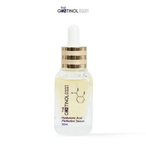 Serum Hyaluronic Acid Perfection dưỡng ẩm, làm mờ vết thâm, hỗ trợ da căng bóng, mịn màng The Gentinol 0221 30ml