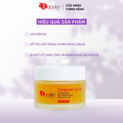 Combo 2 Kem dưỡng Laaskin phục hồi, dưỡng ẩm và làm trắng làn da Cicaplast Gel B5 50g
