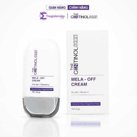 Kem MELA OFF CREAM (mela-off cream) phân hủy sắc tố, xử lý nám da The Gentinol 0221 50gr