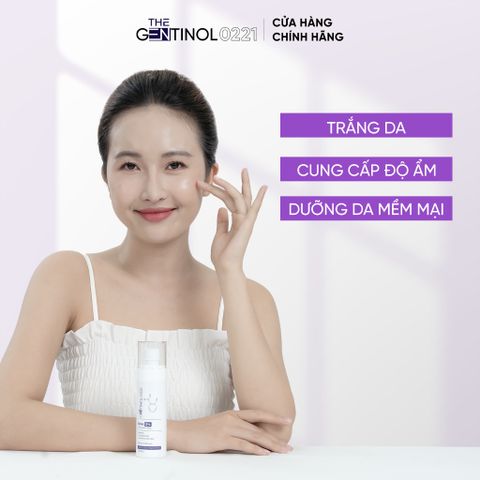 Dung dịch tẩy tế bào chết BHA 2% EXFOLIANT PEEL hỗ trợ dưỡng da trắng hồng, mờ vết nhăn The Gentinol 0221 100ml
