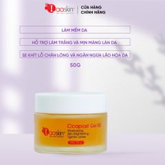 Combo 2 Kem dưỡng Laaskin phục hồi, dưỡng ẩm và làm trắng làn da Cicaplast Gel B5 50g