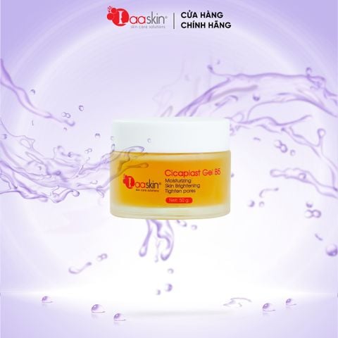 Combo 2 Kem dưỡng Laaskin phục hồi, dưỡng ẩm và làm trắng làn da Cicaplast Gel B5 50g