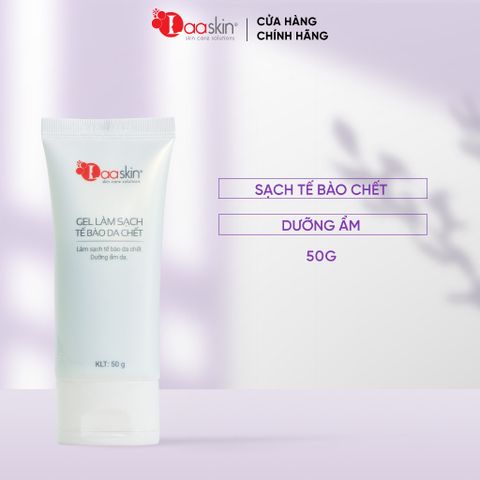 Combo 2 Gel Laaskin làm sạch tẩy tế bào da chết và dưỡng ẩm da 50g