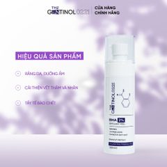 Dung dịch tẩy tế bào chết BHA 2% EXFOLIANT PEEL hỗ trợ dưỡng da trắng hồng, mờ vết nhăn The Gentinol 0221 100ml