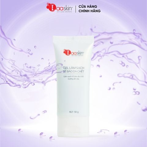 Combo 2 Gel Laaskin làm sạch tẩy tế bào da chết và dưỡng ẩm da 50g