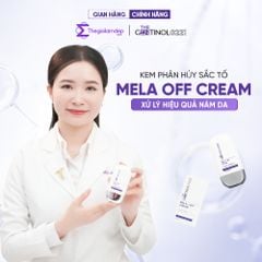 Kem MELA OFF CREAM (mela-off cream) phân hủy sắc tố, xử lý nám da The Gentinol 0221 50gr