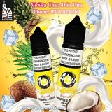 SALTNIC AISU Yoguruto Pineapple Coconut 60ml (YAOURT DỨA DỪA) - Tinh Dầu Saltnic Anh Quốc Chính Hãng