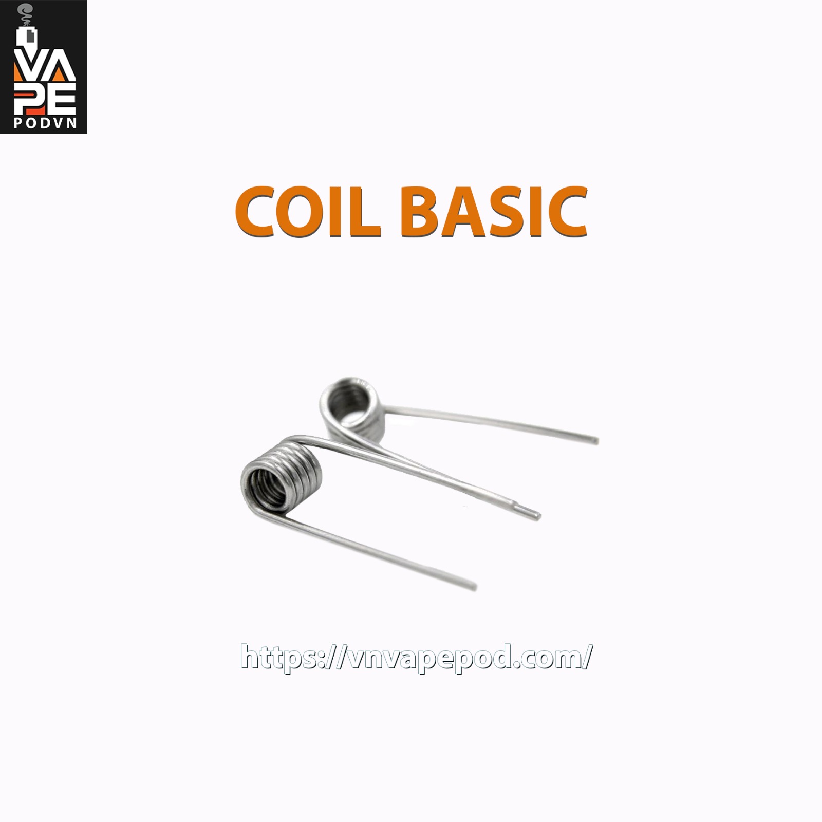 BASIC Coil Vape Chính Hãng VnVapePod Shop Vape,pod system,tinh dầu