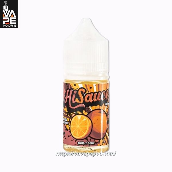 SALTNIC HISAUCE Blood Orange 30ml (CAM LẠNH) - Tinh Dầu Saltnic Chính Hãng