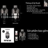 VOOPOO PNP Pod Tank RTA - Đầu Đốt Vape Chính Hãng