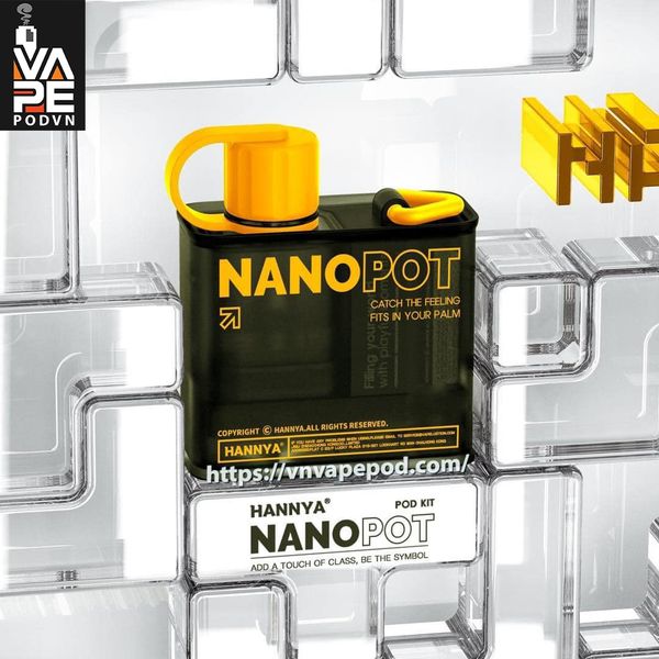 VAPELUSTION Hannya Nano Pot - Thiết Bị Pod System Chính Hãng