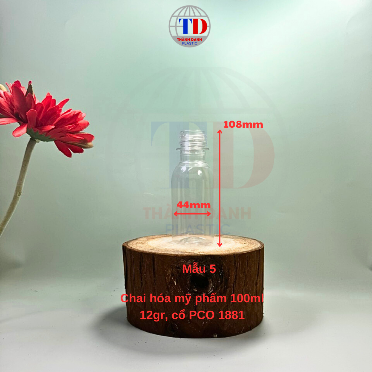  Chai Pet 100ml hóa mỹ phẩm 