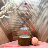  Hũ PET tròn từ 300ml-1500ml 