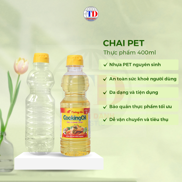  Chai PET 400ml 