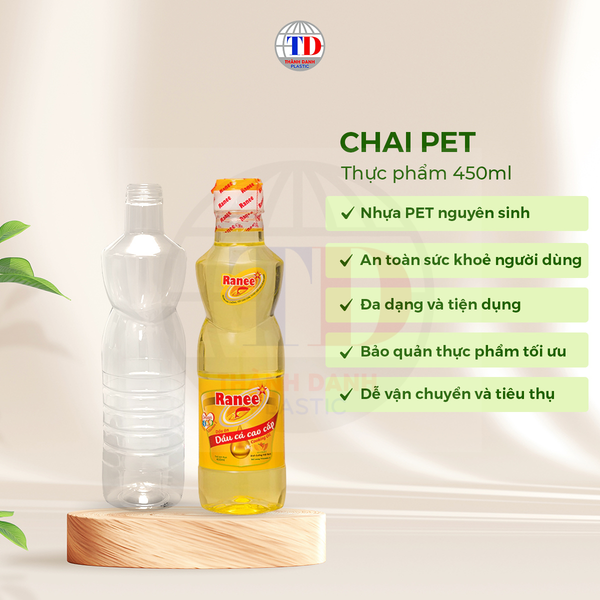  Chai PET 450ml 