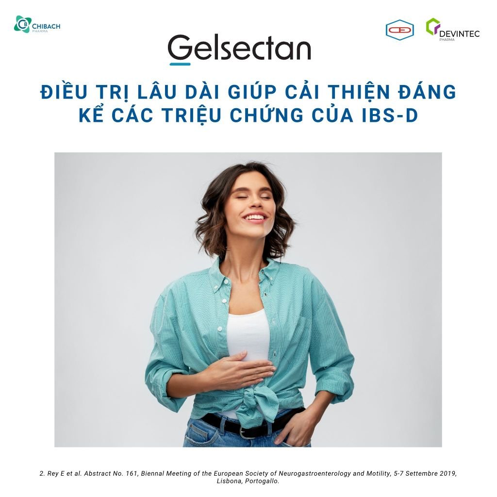 Viên uống Gelsectan hộp 30 viên, giúp giảm và phòng ngừa triệu chứng hội chứng ruột kích thích (IBS), Italia, Thiết bị y tế chính hãng từ Devintec