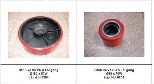  bánh xe nâng tay 80x90 