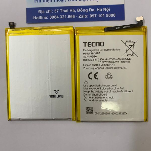 Pin Tecno KA7 BL-34BT
