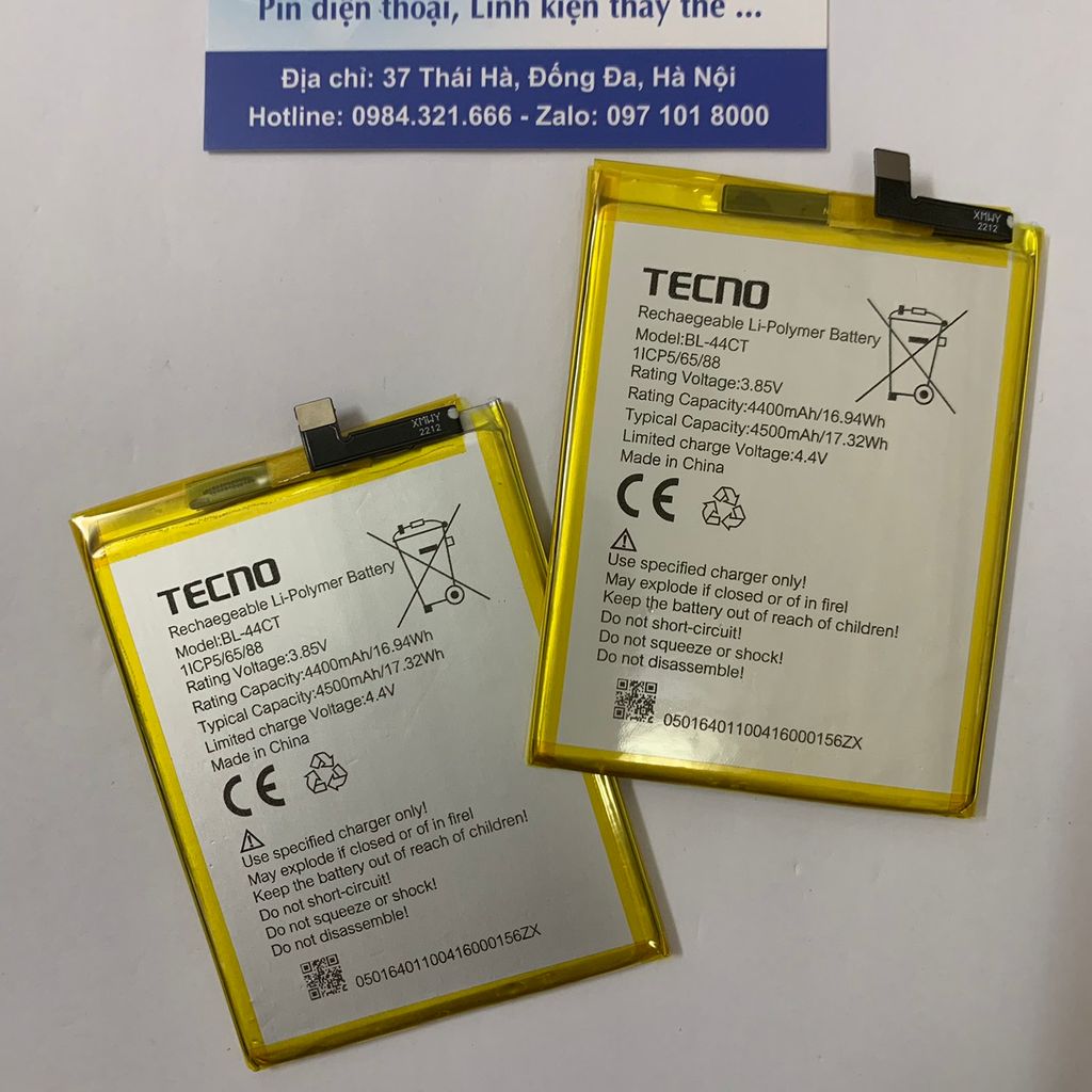 Pin Tecno  Camon 16 (BL-44CT)