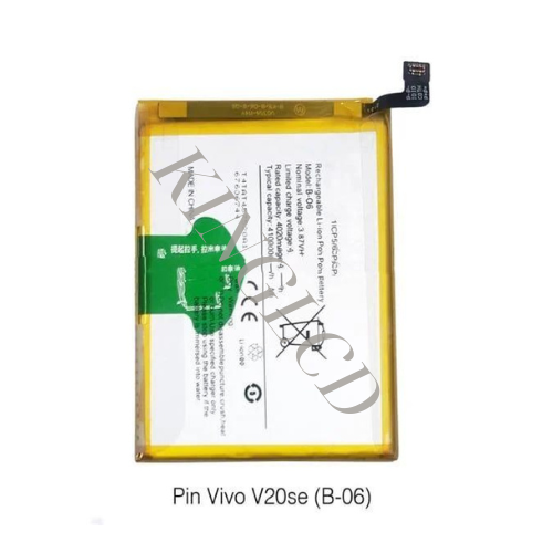 Pin Vivo V20 SE, B-O6 zin công ty - 4020, 4100mAh