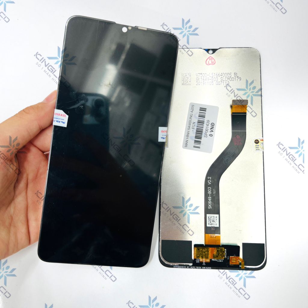 Màn hình full Samsung Galaxy A20s 2019, A207F (đen)