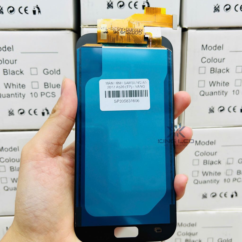 Màn hình new nguyên bộ Samsung A5 2017 A520 (Vàng)