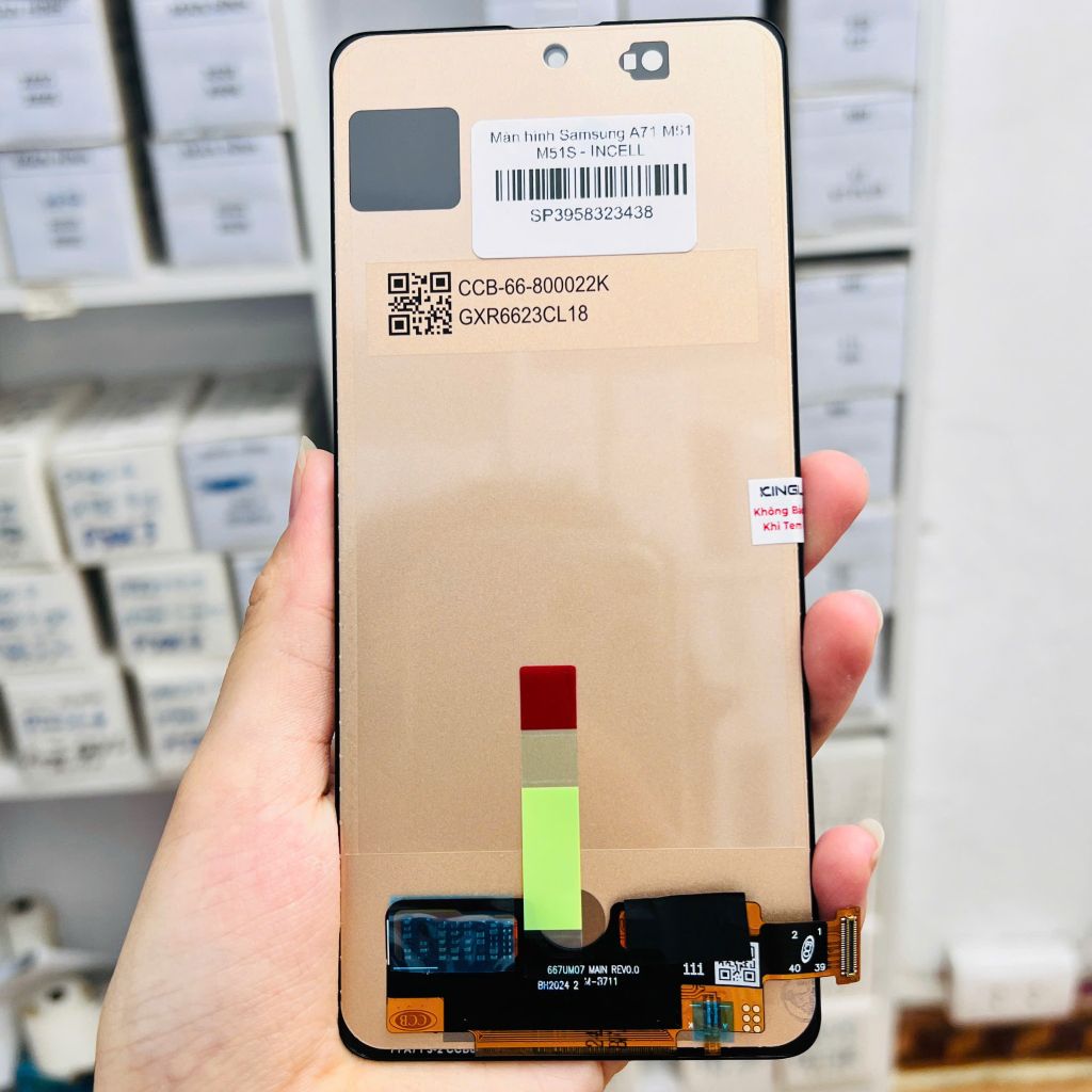 Màn hình full nguyên bộ Samsung A71 2019 A715F / M51 2020, M515F