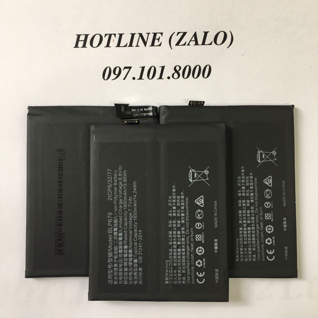 Pin Oppo R17 Pro 2018, RX17 Pro 2018, BLP679