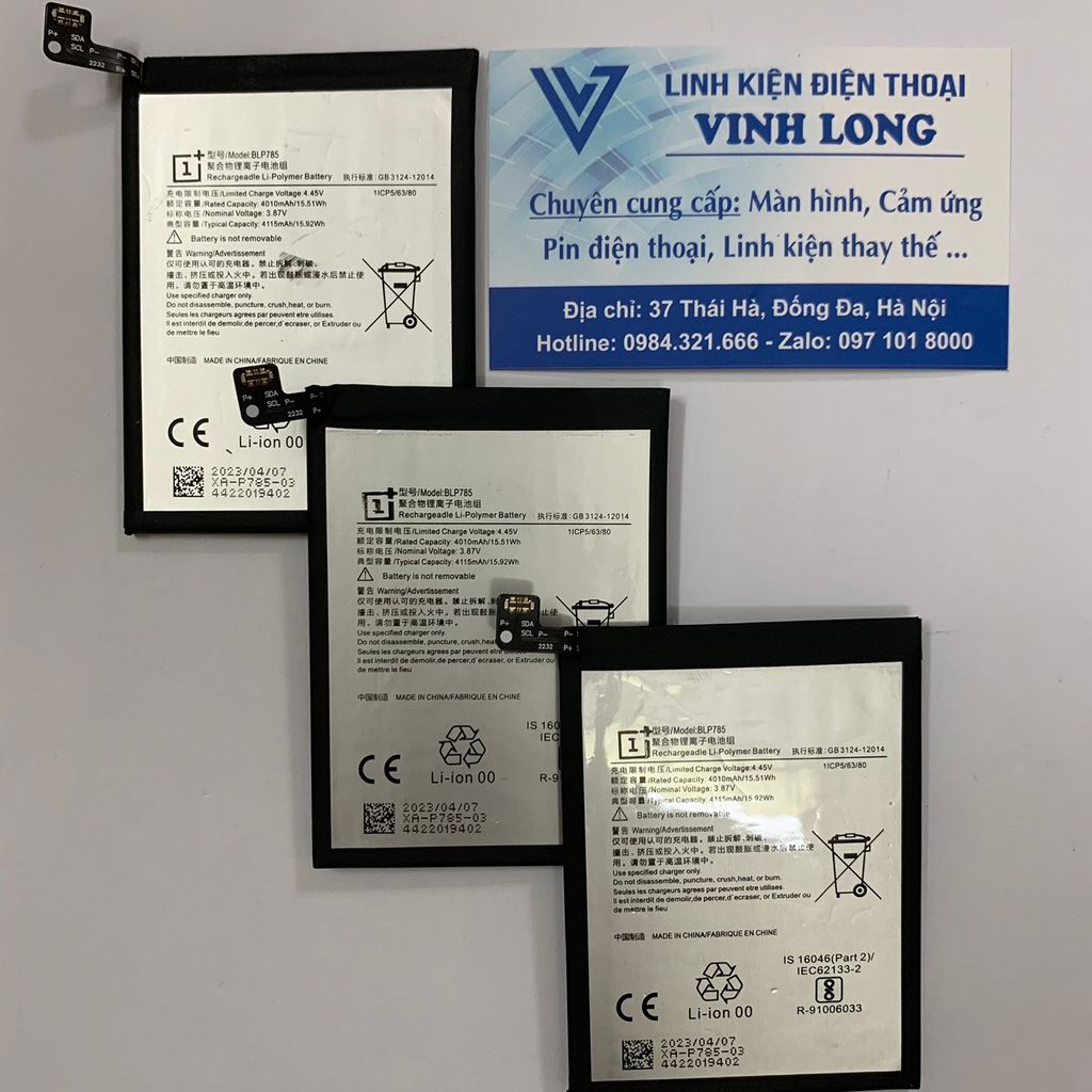 Pin Oppo OnePlus Nord 5G BLP785