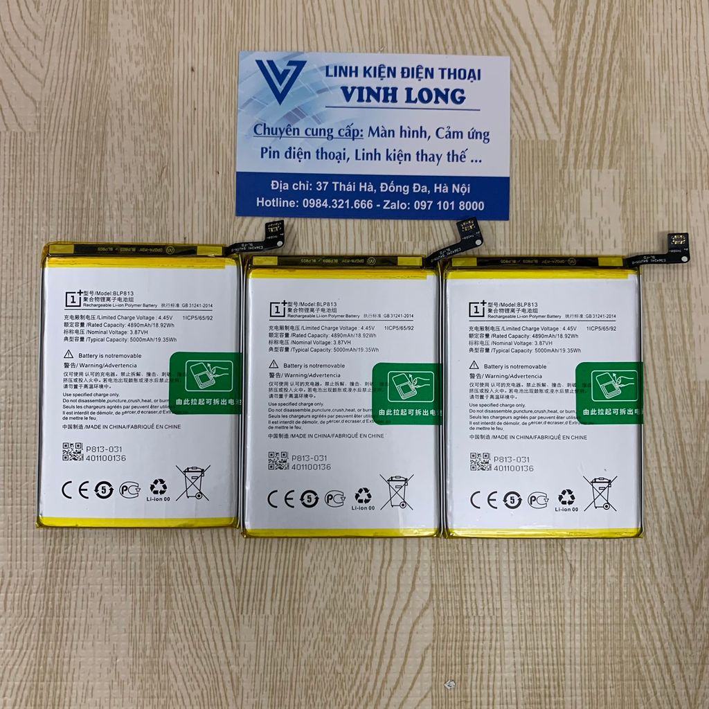 Pin OnePlus Nord N100, OnePlus Nord N200 5G, BLP813