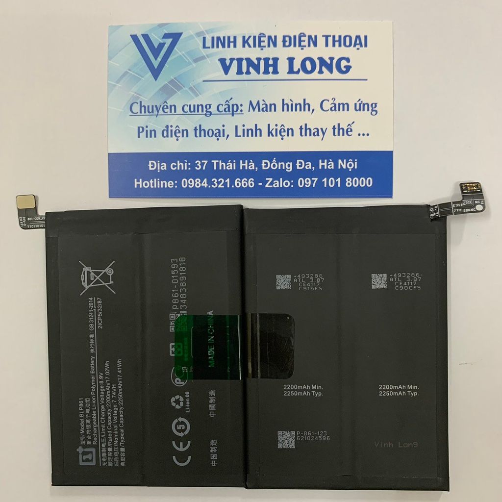 Pin Oppo OnePlus 9 RT / OnePlus Nord 2 5G / BLP861