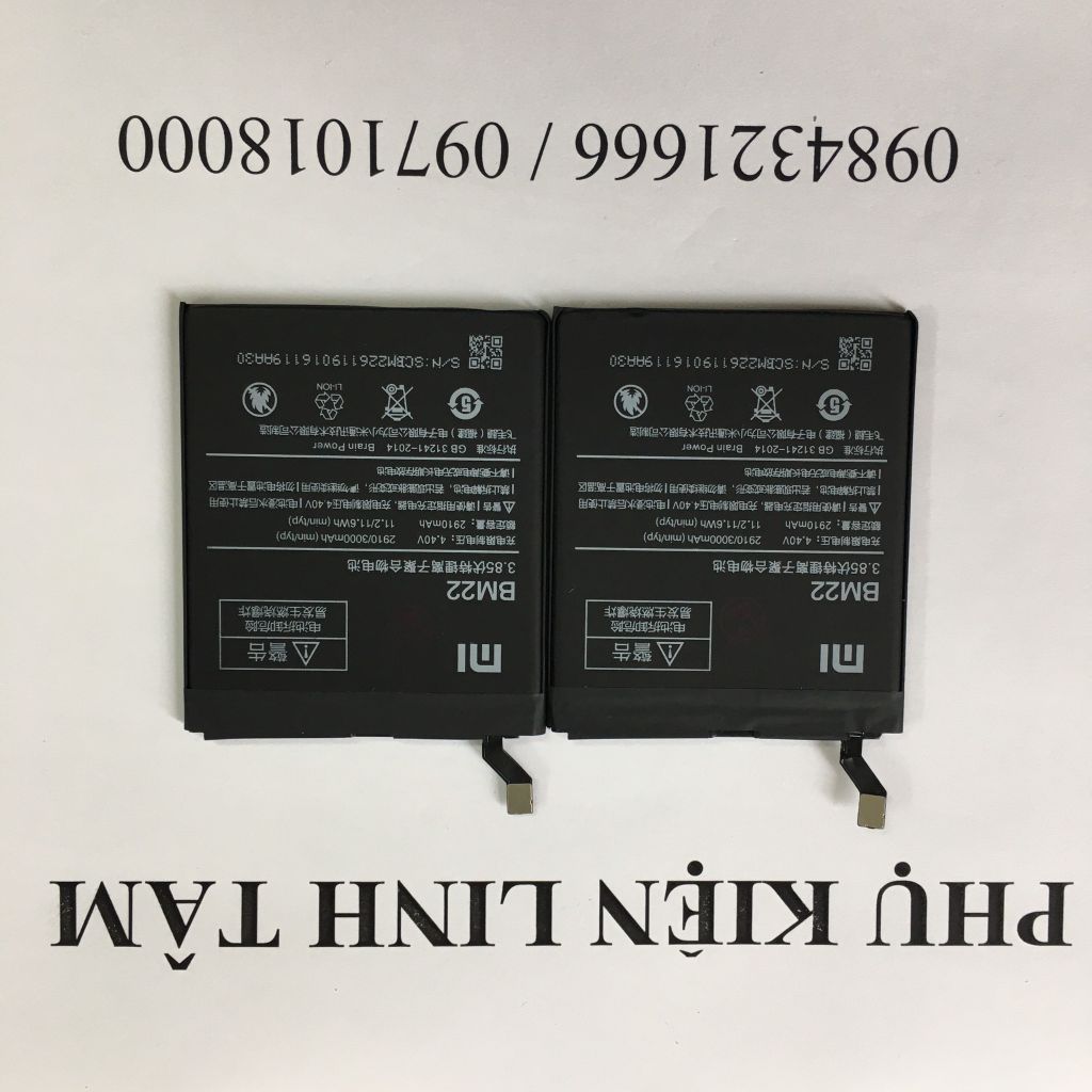 Pin linh kiện Xiaomi Mi 5, Pin BM22 2910/3000 mAh