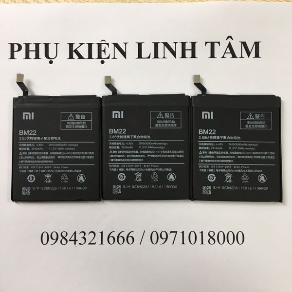 Pin linh kiện Xiaomi Mi 5, Pin BM22 2910/3000 mAh