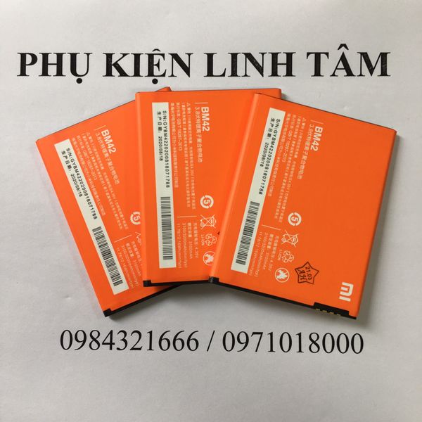 Pin Xiaomi Redmi Note  BM42