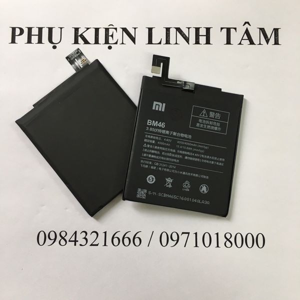 Pin linh kiện Xiaomi Redmi Note 3, BM46 - 4000mAh