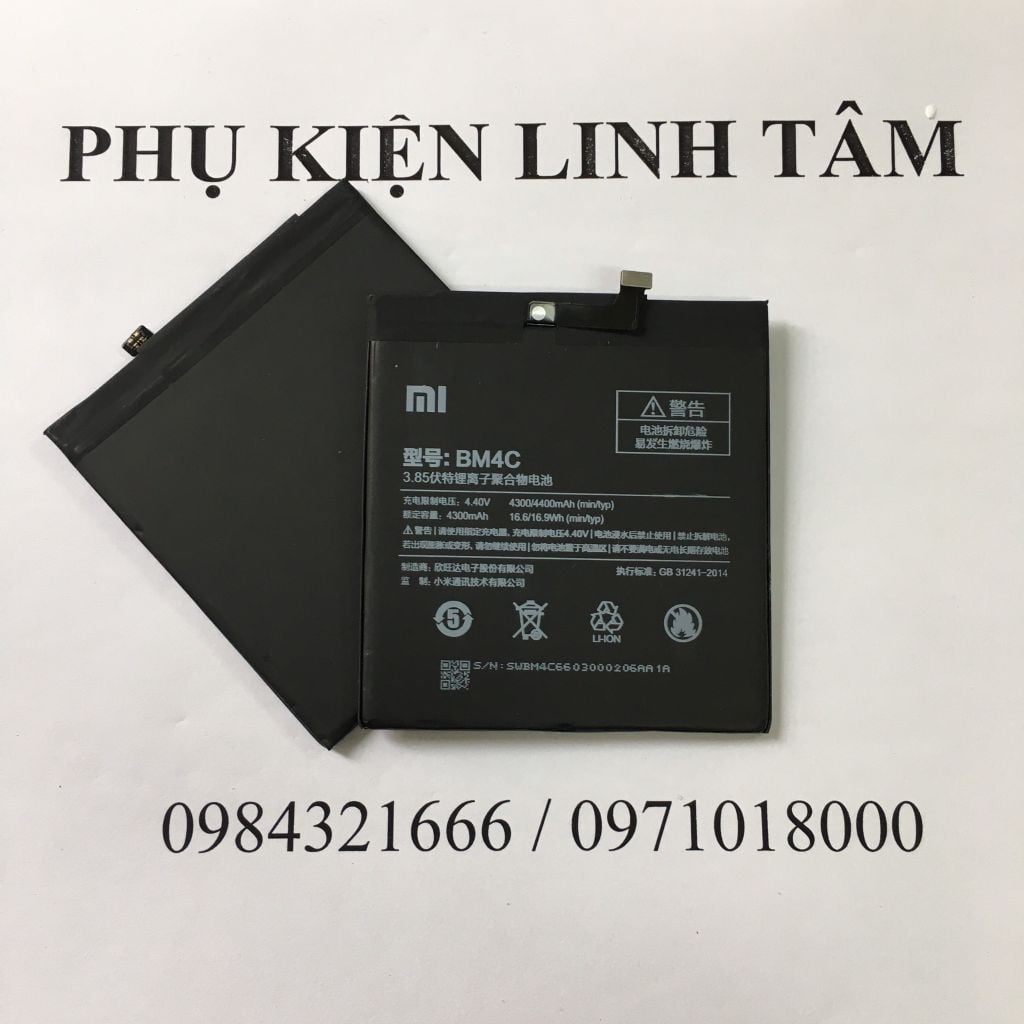 Pin Xiaomi Mi Mix, BM4C - 4300/4400 mAh