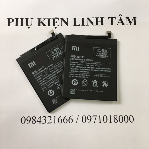 Pin Xiaomi Redmi Note 4 Pin BN41 4000 4100 mAh
