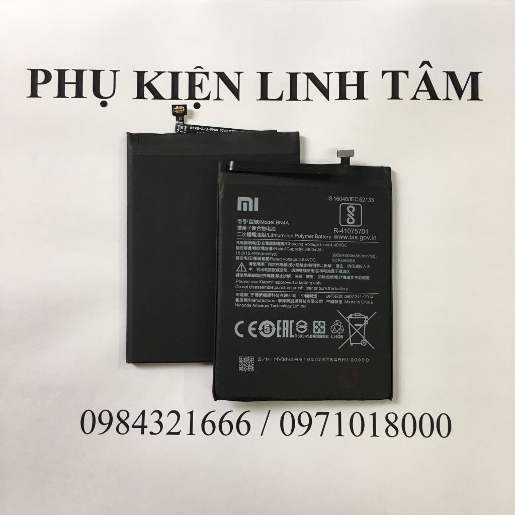 Pin Xiaomi BN4A / Redmi Note 7 / Redmi Note 7 Pro - 4000mAh