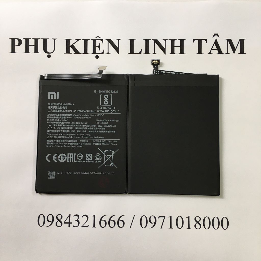 Pin Xiaomi BN4A / Redmi Note 7 / Redmi Note 7 Pro - 4000mAh