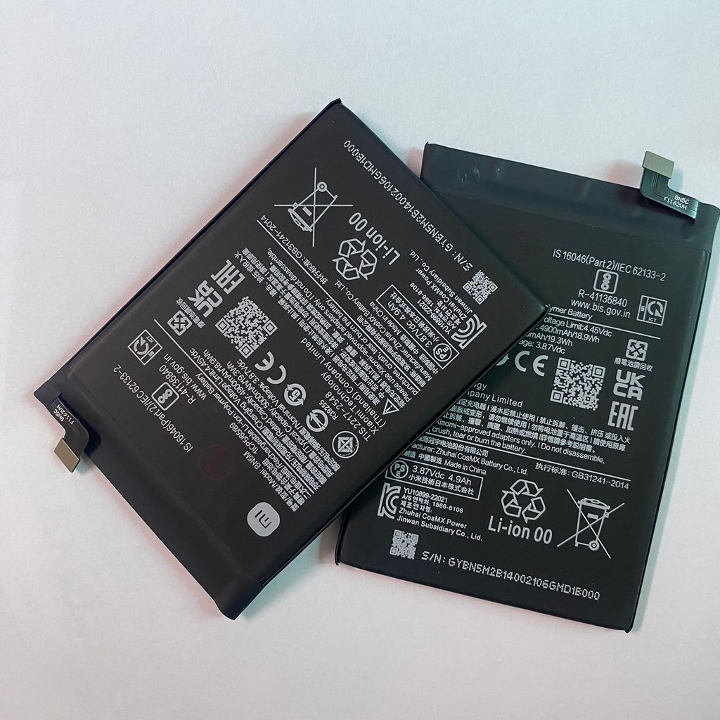 Pin Xiaomi Redmi Note 12, Pin BN5M zin công ty - 4900, 5000 mAh