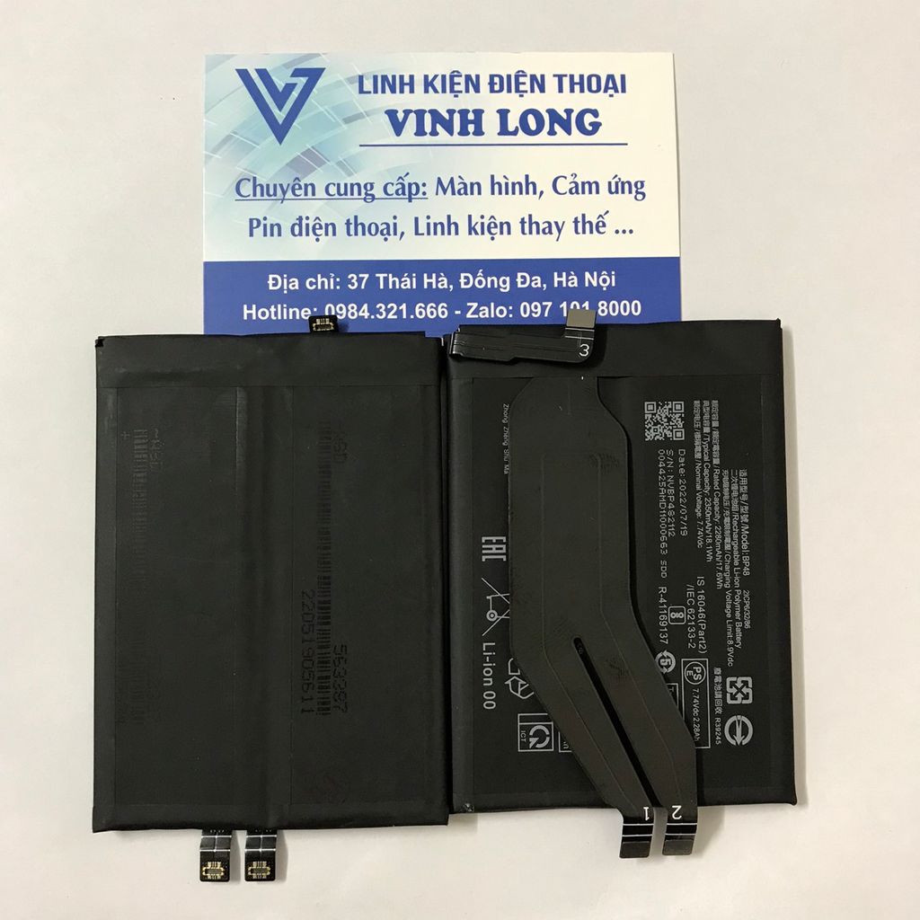 Pin Xiaomi Poco F4 GT / Redmi K50 Gaming (BP48) 2350mAh
