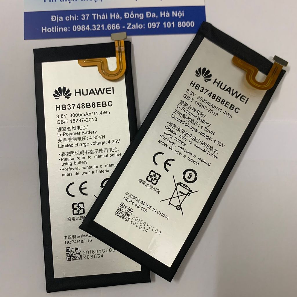Pin Huawei G7 / G7 Plus / C199 / G760 / HB3748B8EBC