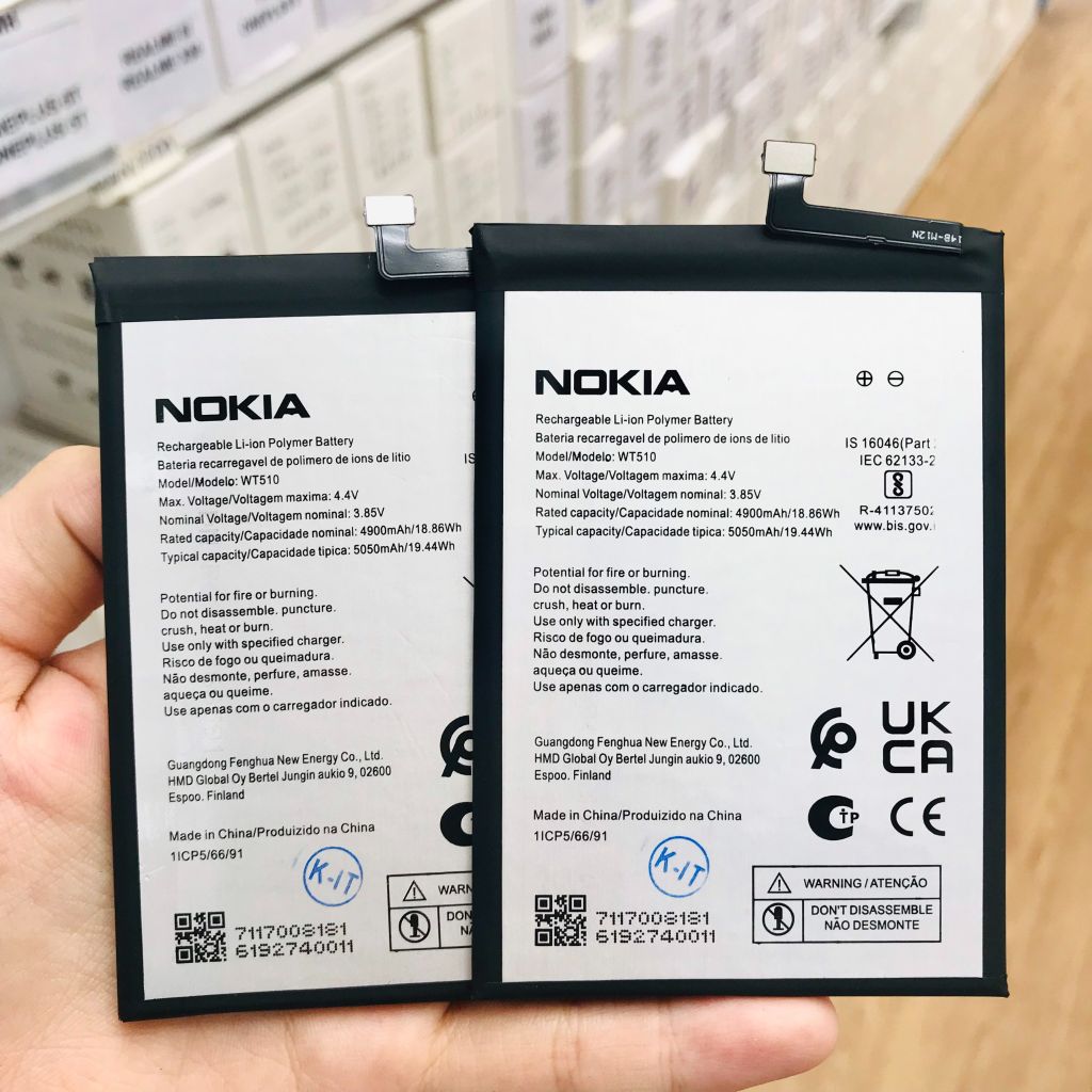 Pin Nokia C21 Plus 2022, WT510 - 4900mAh