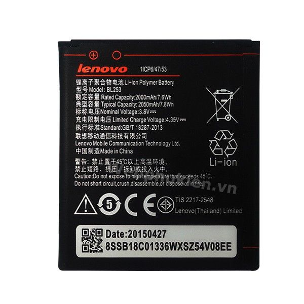 Pin Lenovo A2010/ A2580/ A2860/ BL253