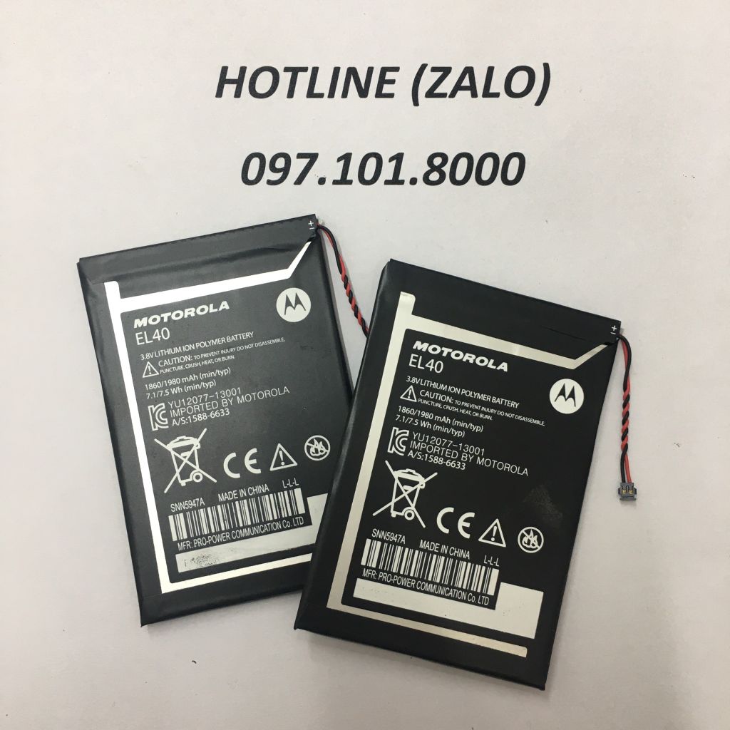 Pin Motorola E EL40 Xt830C Xt1021 Xt1022 Xt1025