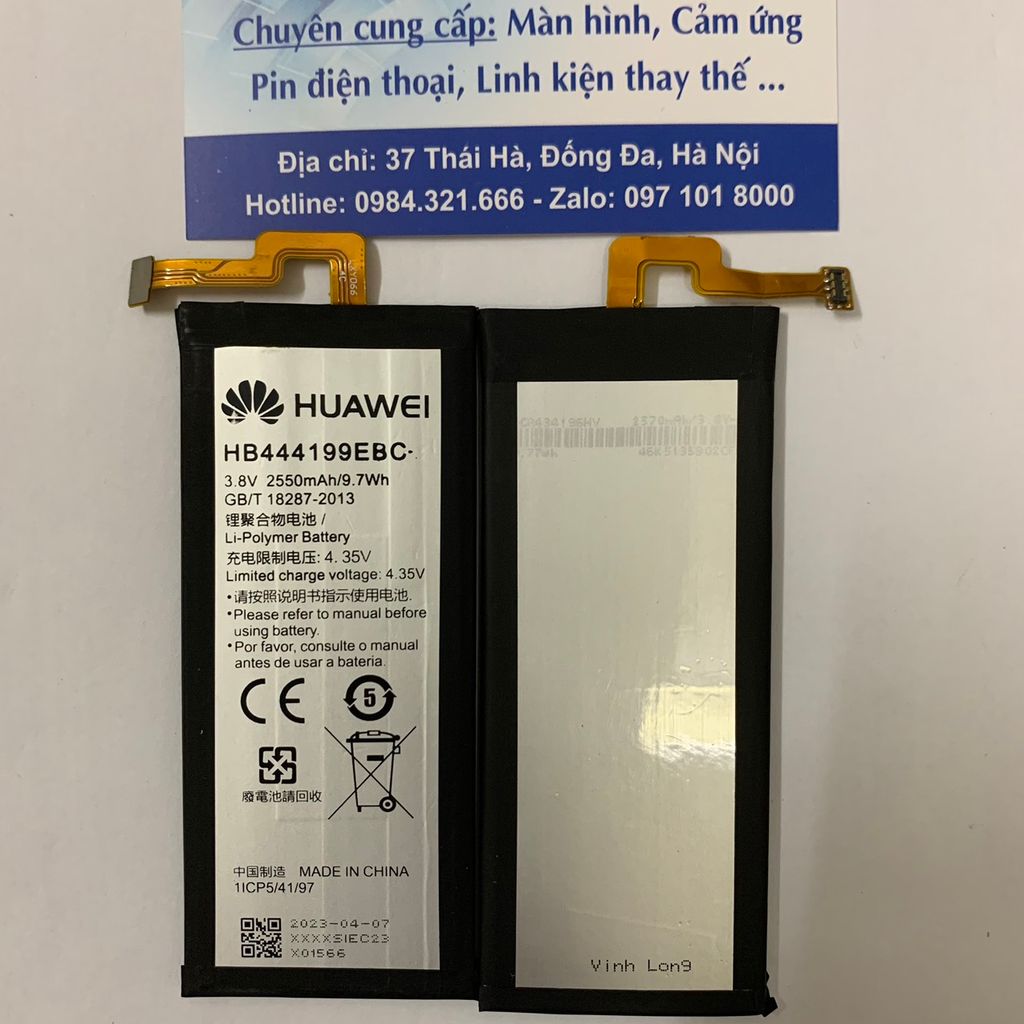 Pin Huawei G660-L075 (G660) / G621 / C8818 (HB444199EBC+)