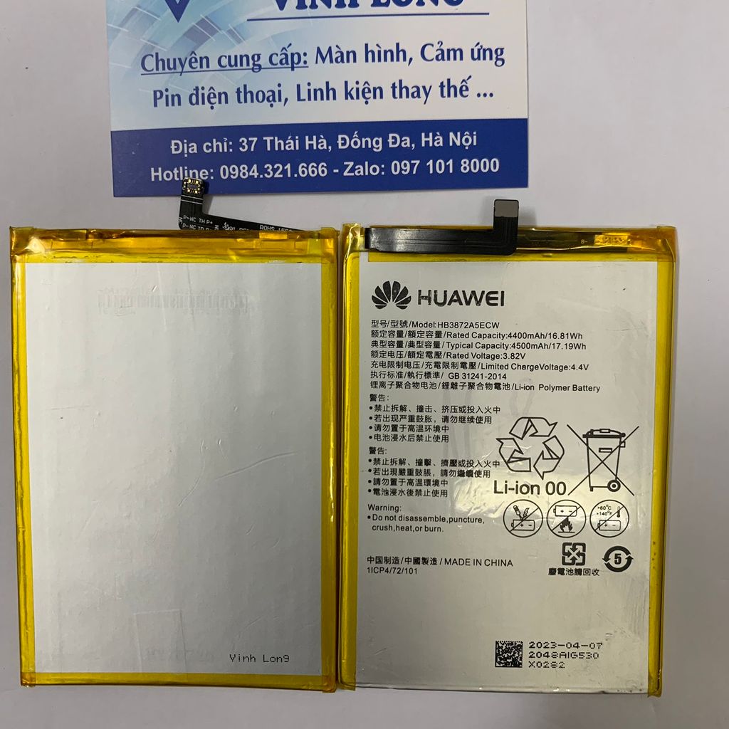 Pin Huawei Honor Note 8 - HB3872A5ECW